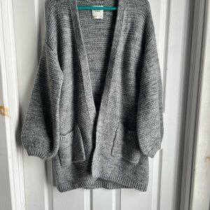Abercrombie & Fitch Gray Women's Cardigan